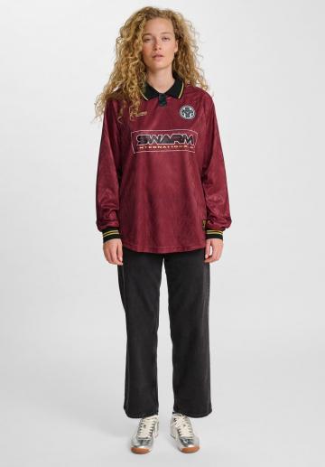 Поло с длинным рукавом