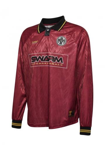 Поло с длинным рукавом