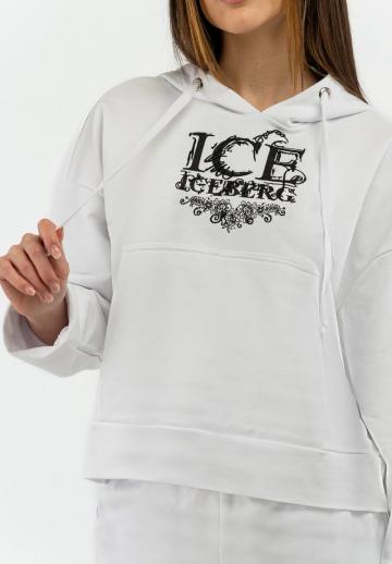 Пуловер с капюшоном