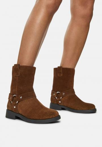 Полусапожки на высоком каблуке