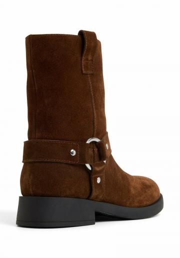 Полусапожки на высоком каблуке