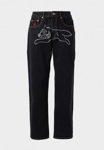 Прямые джинсы