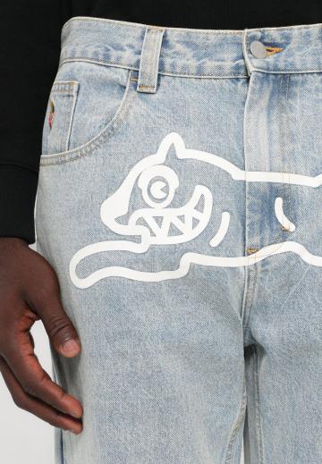 Прямые джинсы