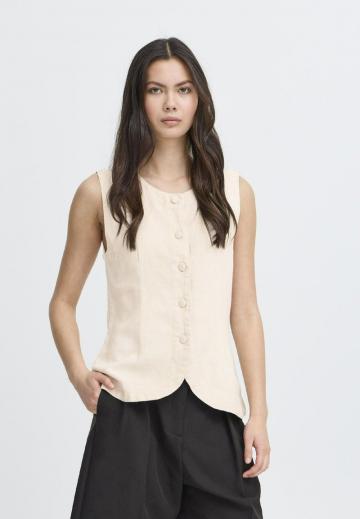 Джинсовая жилетка