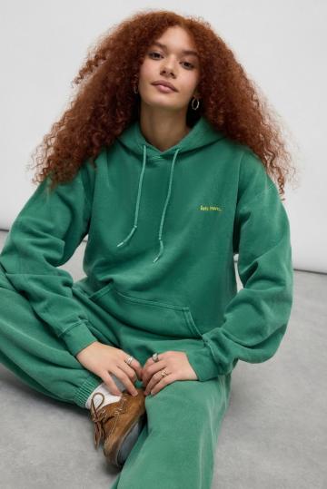 Пуловер с капюшоном