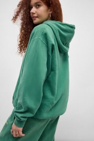 Пуловер с капюшоном