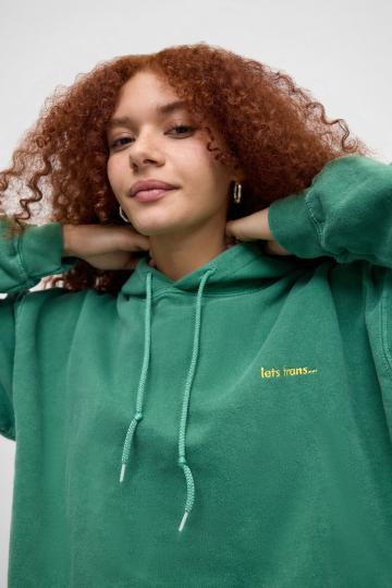 Пуловер с капюшоном