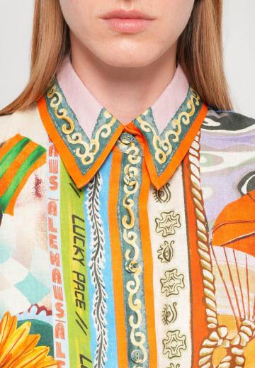 Блузка-платье