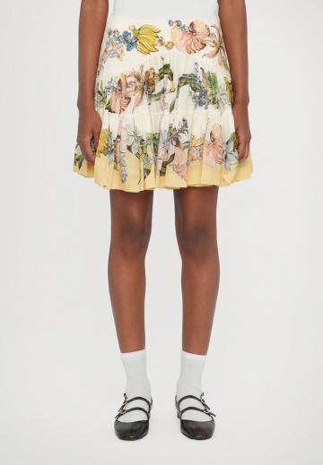 Юбка с воланами