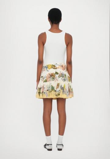 Юбка с воланами