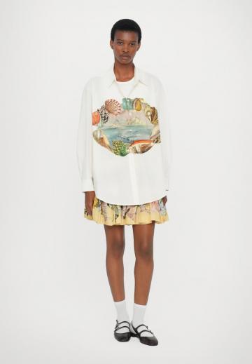 Юбка с воланами