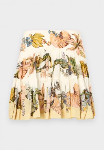 Юбка с воланами