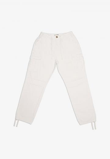 Брюки с накладными карманами