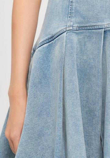 Джинсовое платье