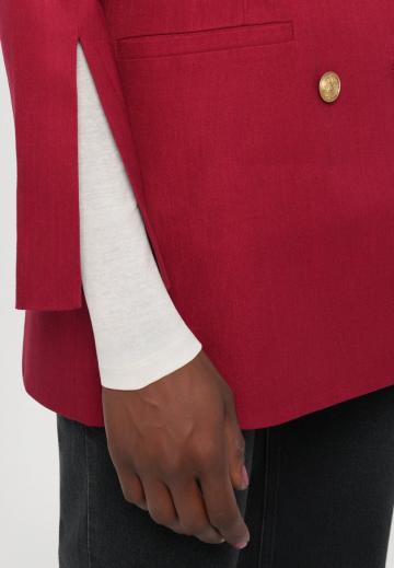 Длинный блейзер