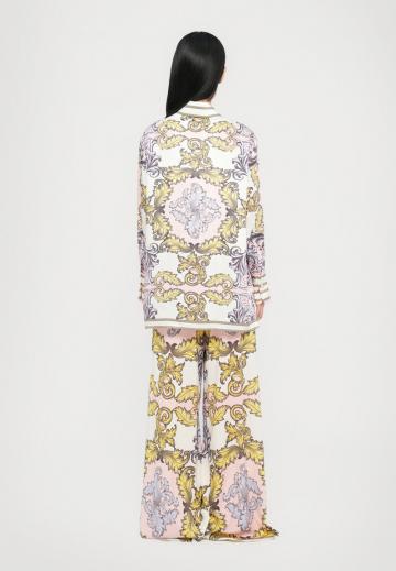 Атласная блузка