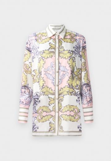 Атласная блузка