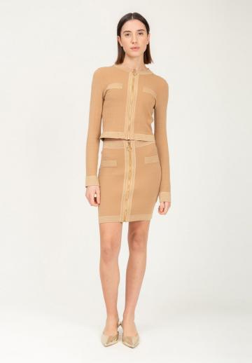 Вязаная юбка