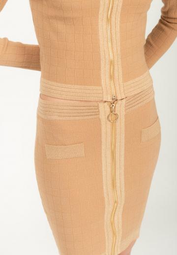 Вязаная юбка