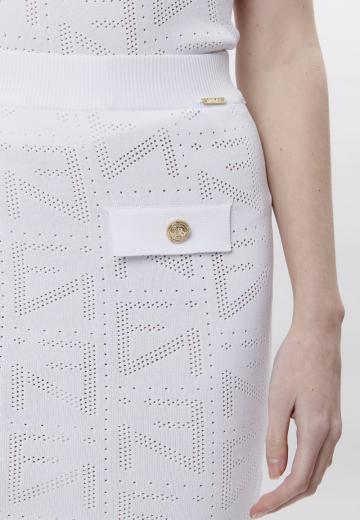 Вязаная юбка