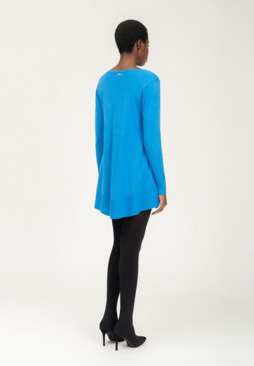 Длинный пуловер