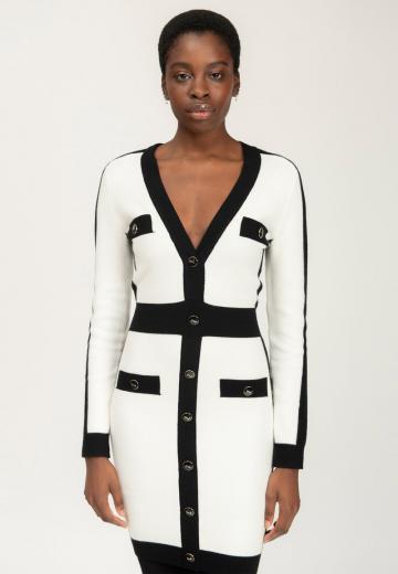 Вязаное платье