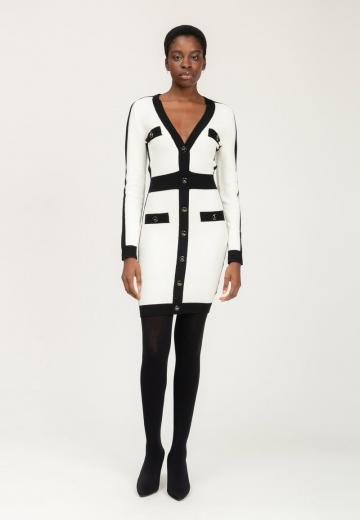 Вязаное платье