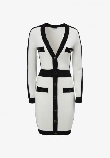 Вязаное платье