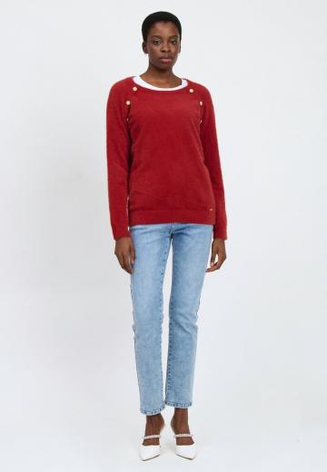 Длинный пуловер