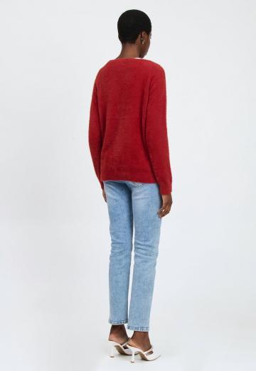 Длинный пуловер