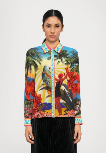 Шелковая блузка