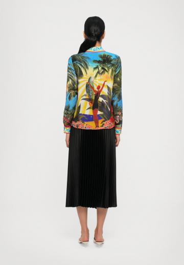 Шелковая блузка