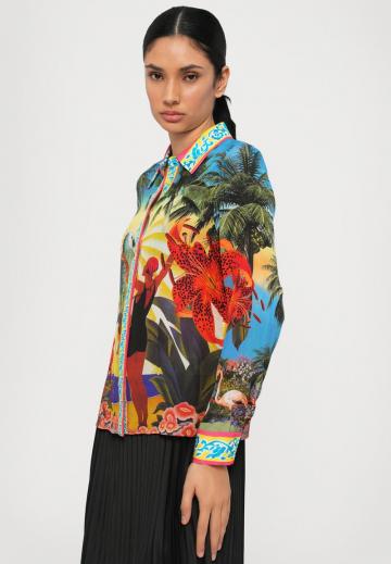 Шелковая блузка