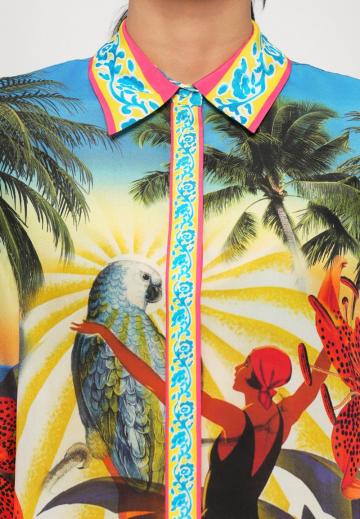 Шелковая блузка