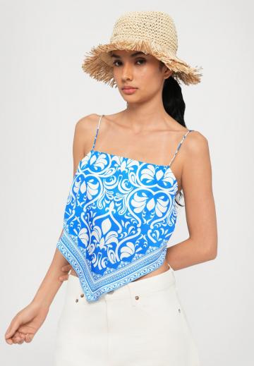 Топ на бретельках