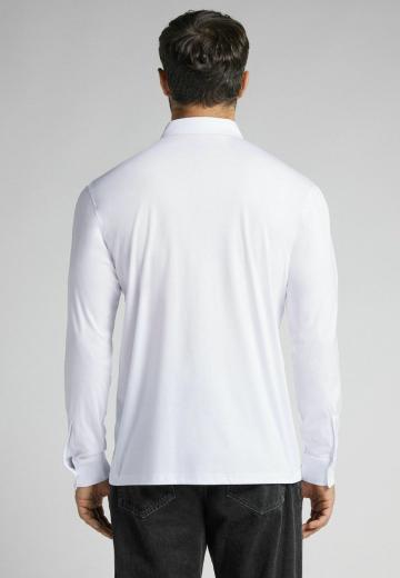 Поло с длинным рукавом