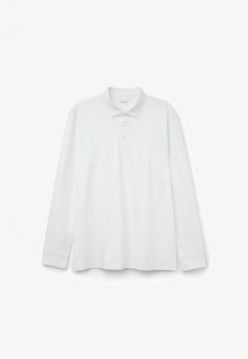 Поло с длинным рукавом