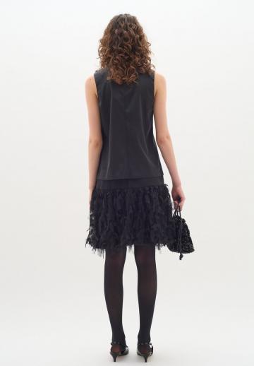 Юбка с воланами