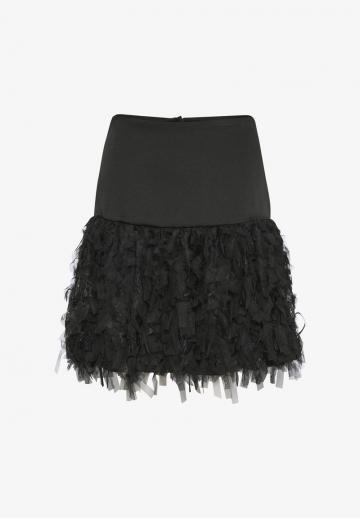 Юбка с воланами