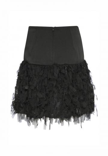 Юбка с воланами