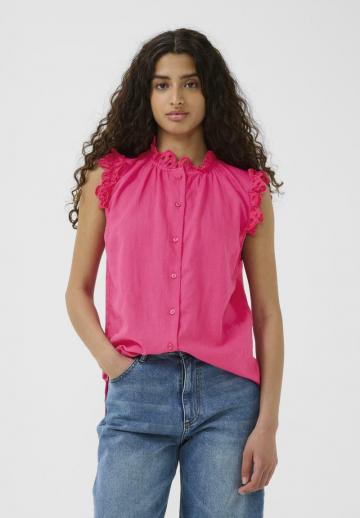 Блузка без рукавов