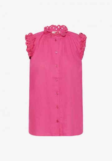 Блузка без рукавов