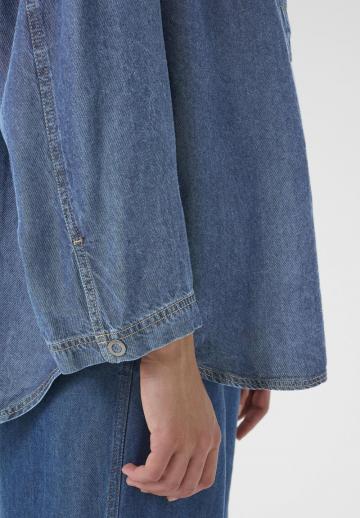 Джинсовая блузка