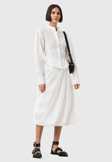 Юбка с воланами