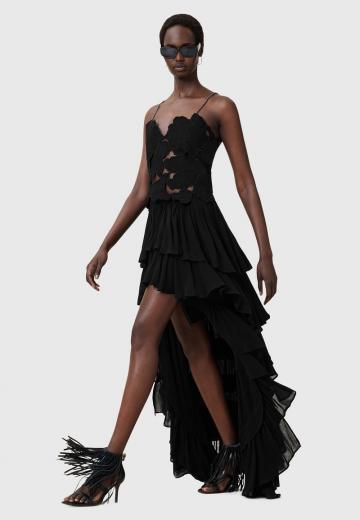 Юбка с воланами