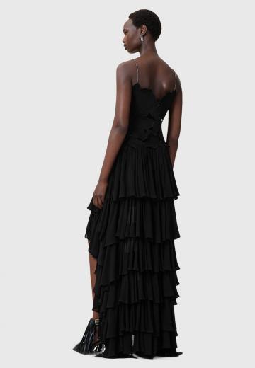 Юбка с воланами