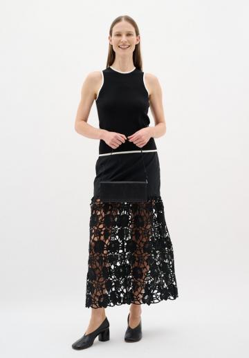 Вязаная юбка