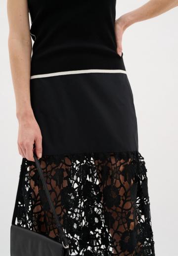 Вязаная юбка