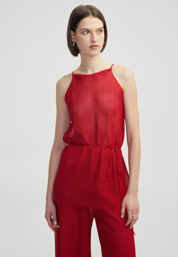 Длинный топ