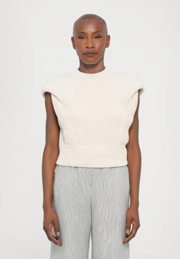 Пуловер с коротким рукавом